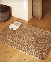 Organischer Strohteppich Hochfloriger Moderner Teppich Flachwebtechnik Mischfarben Blumenmuster Wendbar Gepolstert Bao Minh Linda 2588