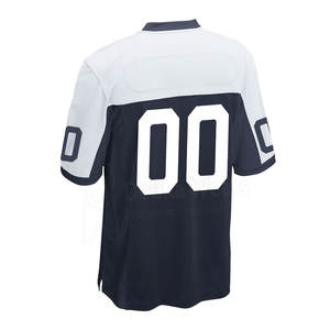 Camiseta de Fútbol Americano Sublimada con Diseño Personalizado OEM, Transpirable y de Talla Grande, Camisetas de Práctica de Fútbol Personalizadas - Product Image 5