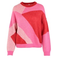 Pull d'hiver pour femme de qualité supérieure 100% laine Couleur personnalisée Logo avant Style streetwear Coupe ample Service OEM Vente en gros
