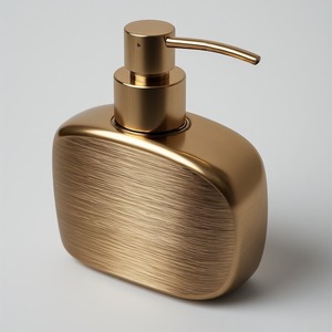 Dispensador de Jabón Clásico, Ecológico y Duradero con Diseño de Acero Inoxidable y Mármol, Lujo Moderno para Decoración de Baños - Product Image 5