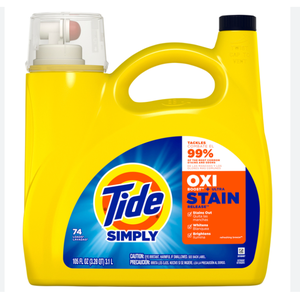 Livraison rapide Tide Simply Détergent à lessive liquide Brise rafraîchissante 168 floz 128 charges en stock - Product Image 1