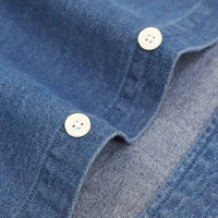 Camisa Vaquera para Hombre, 100% Algodón, Mezclilla de la Mejor Calidad, Cómoda, Moderna, a Precio Económico, Camisas para Hombre, Ropa para Exteriores