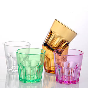 Tazze colorate di vendita calde colore personalizzato plastica trasparente <span class=keywords><strong>Bar</strong></span> bevande Ice Coffee <span class=keywords><strong>bar</strong></span> Cup - Product Image 1