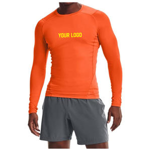 Conjunto de ropa deportiva personalizada para hombre y mujer, protector de sarpullido de alta calidad, 1 unidad - Product Image 4