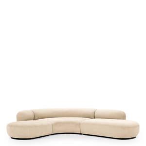Bjrn L <b>Sofa</b> Pearl Stratfort Chesterfield Style Home Furniture <b>for</b> Living Room Fabric with <b>Sponge</b> Filling - Product Image 2
