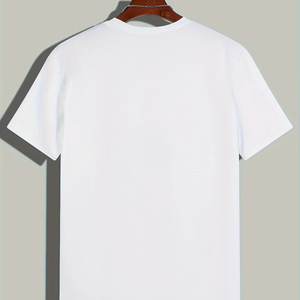 เสื้อยืดคอกลมผ้าคอตตอน100% ขนาดใหญ่สำหรับผู้ชายเสื้อเข้ารูปเปิดไหล่ปล่อยดีไซน์โลโก้แบบกำหนดเอง - Product Image 1