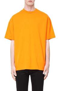 Nouveautés T-shirt en tricot à manches courtes pour hommes T-shirt personnalisé doux 100% coton T-shirt pour hommes coupe ample - Product Image 4