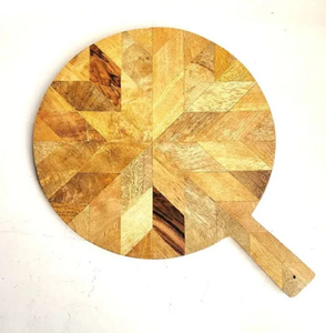 Planche à découper en bois de qualité supérieure, écologique, durable, bien polie, de forme rectangulaire, efficace pour les repas - Product Image 4