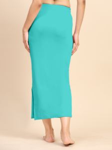 Trendmalls Femme Vert Mer pour Lycra Spandex Saree Shapers Jupon (P02) Respirant et Confortable - Product Image 5