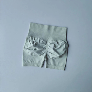 Pantalones cortos deportivos de levantamiento de cadera de melocotón para mujer, cintura alta y ajuste de cintura, adelgazamiento, correr, cadera, secado rápido, pantalones ajustados de tres puntos - Product Image 3