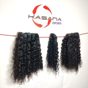 <b>Cheap</b> Natural Color Black Women Indian Remy Full Lace 100g Cuticle Aligned Wholesale Processed Bundle Human Hair <b>Extensions</b> - Product Image 4