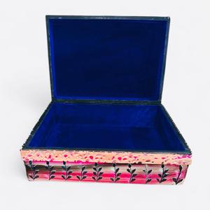 Artistic Handmade Natural Handmade <b>Wooden</b> Jewelry Box For Rings Earrings Necklaces And Accessories At Wholesale Price - Product Image 3