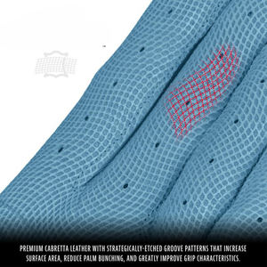 Vente chaude 100% Original cuir de vachette Cabretta cuir Baseball & Softball gants de frappe gants de sport sur mesure - Product Image 3