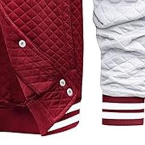 Veste universitaire avec logo personnalisé, manches en cuir, broderie, noir, couple, collège, baseball, hommes, veste Letterman fabriquée par Dress Sports - Product Image 2