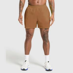 Pantalones Cortos Deportivos Personalizados para Hombre, 100% Poliéster, Cintura Elástica con Cordón Externo, Secado Rápido, Transpirables, Ecológicos y Personalizables - Product Image 1