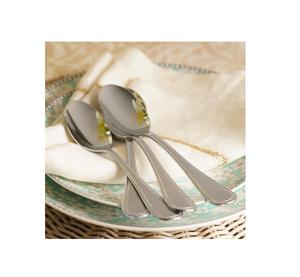 Cuillère à dessert en acier inoxydable Ensemble de serveurs à salade de haute qualité Ensemble de serveurs à salade en acier inoxydable Artisanat de qualité en vrac - Product Image 4