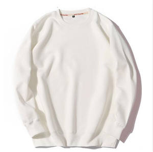 9,7 Unisex hombres mujeres Unisex cuello redondo Pull-over OEM personalizable sólido Casual cuello redondo hombres sudadera pullover sudaderas - Product Image 2