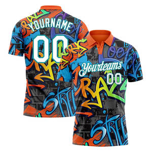 Camiseta Polo de sublimación de poliéster de secado rápido Premium Ligero Transpirable y personalizable Tacto suave | Servicio OEM / ODM - Product Image 1