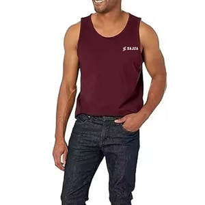 Ropa de entrenamiento Camiseta sin mangas hecha a medida para hombres Ropa de gimnasio Hombres Camiseta sin mangas Transpirable Hombres Camiseta sin mangas - Product Image 4