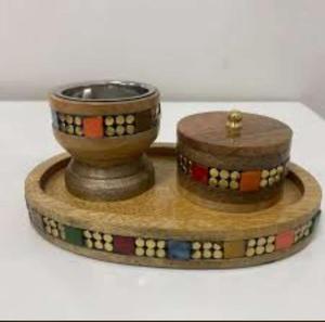 Quemador de Aceite Aromático de Madera de la Mejor Calidad, Calentador de Velas No Eléctrico con Acabado Lujoso y Diseño - Product Image 4