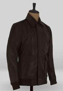 STEVE CARELL BIENVENIDO A MARWEN BOMBER CHAQUETA DE PIEL - Product Image 4