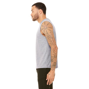 Bella + Toile Unisexe Jersey Muscle Tank Top PrimeBlend Unisexe Jersey Tank Ultra-Soft Jersey Muscle Tank pour un confort respirant - Product Image 6