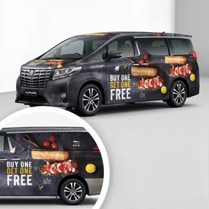 Premium Self-Healing <b>Vinyl</b> Car Advertising Mounting Kit for Private Vehicle Body No Adhesive Residue - Product Image 1