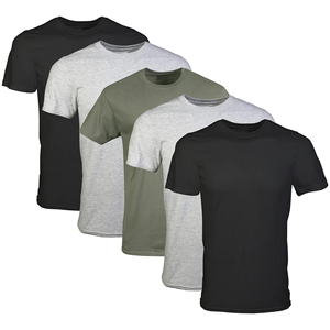OEM/ODM hombres Classic Fit 100% algodón Crew Tee camisetas de gran tamaño con 260 gramos de tejido de punto mejores ofertas - Product Image 5