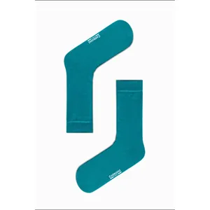 Chaussettes en Spandex Vert Menthe Pastel Respirantes Décontractées Longueur Ras du Cou avec Impression de Logo Personnalisé Taille Unique – Idéales pour Usage Quotidien Printemps Hiver - Product Image 1