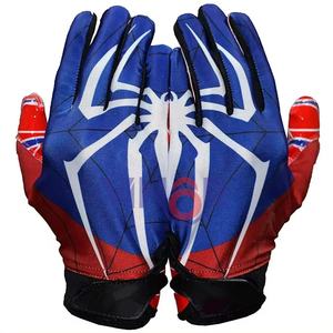 Gants de football américain de haute qualité fabriqués sur mesure Équipement sportif professionnel en cuir pour l'extérieur à bas prix Gant de football américain - Product Image 3