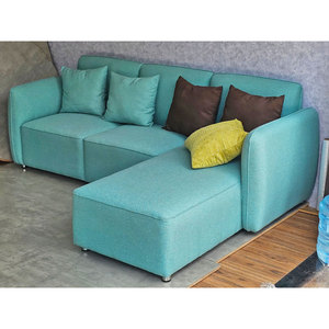 Juego de Sofás Chesterfield SFL68003 para el Hogar, en Forma de L, con Funciones Extensibles y Convertibles, Tapizado en Tela de Lona Lavable - Product Image 6
