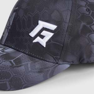 Casquette tactique GA respirante, design noir - Product Image 3