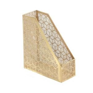 Servilletero de alta calidad, acabado dorado, diseño de corte láser de Metal, decoración de Mesa para el hogar, hotel y restaurante, artículo de utilidad - Product Image 1