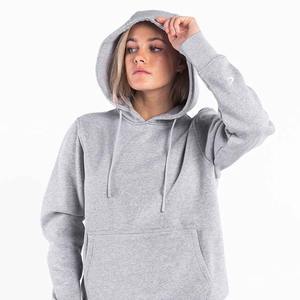Jersey de algodón anti-pilling a la moda para mujer, Sudadera con capucha de manga larga OEM al por mayor, ropa de invierno informal a la moda, logotipo personalizado - Product Image 5