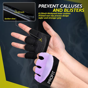 High Quality Gym <b>Gloves</b> <b>Fitness</b> <b>Gloves</b> for Weightlifting Exercise Training with Wrist Support Foam Padded Palm Protection - Product Image 3