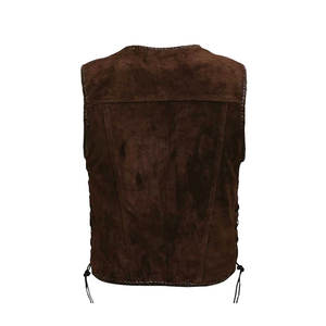 Ropa de hombre Chaleco de cuero nuevo estilo ligero personalizado mejor venta hombres Chaleco de cuero - Product Image 3