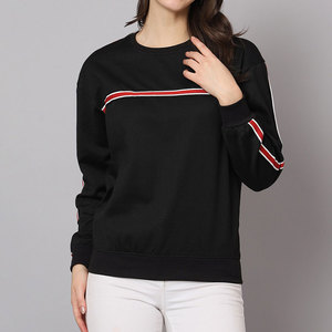 Pull-over léger et confortable pour femmes Sweatshirts en coton polaire pour femmes Sweatshirts de couleur unie et respirants pour femmes - Product Image 5