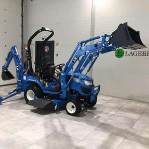 Cortacésped LS bastante usado de 28V de 4 tiempos con cargador frontal y retroexcavadora a la venta | Cortacésped 2024 con cargador frontal y retroexcavadora - Product Image 5