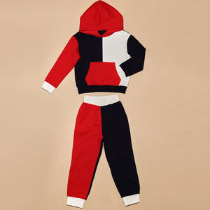 Ensemble de survêtement de sport pour garçons, 2 pièces, de qualité supérieure, avec logo personnalisé, poids lourd, style streetwear, entraînement, veste et pantalon de jogging pour adultes - Product Image 6