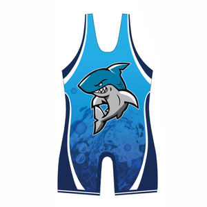 Singletes de Lucha Personalizados por Sublimación para Hombres, Niños y Jóvenes, Equipo Profesional, Tela Elástica Duradera, Alta Calidad, Secado Rápido y Transpirable - Product Image 1