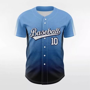 2025 maillot de Baseball boutonné personnalisé chemises uniformes de vêtements de sport respirants imprimés personnalisés pour Baseball et Softball - Product Image 3