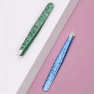 Pinzas para Pestañas de Acero Inoxidable con Puntas de Fibra, Logotipo Personalizado, Antiestáticas, para Extensión de Pestañas de Alta Calidad, Pinzas para Extensión de Pestañas de Volumen - Product Image 2