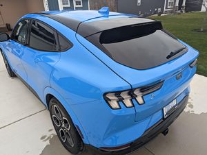 2021สำหรับ Ford Machang Mach-E GT SUV dual-Motor AWD 480-HP Grabber สีน้ำเงินเกียร์อัตโนมัติหนังลิเธียมไฟด้านซ้าย - Product Image 3