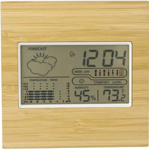 Stazione Meteo Personalizzata Lia con Orologio da Scrivania e da Tavolo, Gadget Personalizzabili - Product Image 2