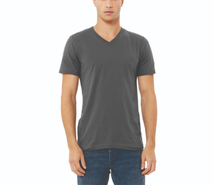 Nouvelle mode 2025 unisexe col en v blanc vente en gros t-shirts pour Sublimation Polyester T-shirt pour unisexe - Product Image 1