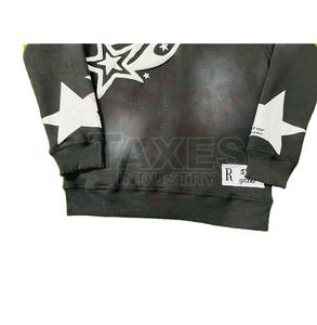 Service OEM, vente en gros de sweats à capuche et de sweat-shirts en molleton de coton surdimensionné, couleur unie, vêtements pour hommes, coupe régulière, hiver - Product Image 2