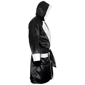 Logo personnalisé couleur unie Robe de boxe pour hommes Robe de boxe de qualité supérieure Kick Robe de boxe à prix raisonnable - Product Image 4