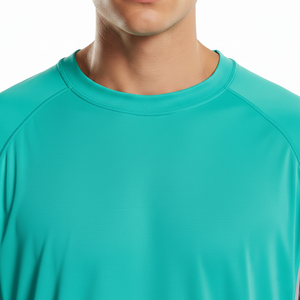 Rashguard unisexe à manches courtes UPF50, tissu 180g écologique et anti-humidité, conçu pour les arts martiaux, le grappling et les entraînements en salle de sport - Product Image 4