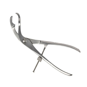 Pinzas de Acero Inoxidable para Sujeción de Huesos en Cirugía Ortopédica - Diseño de Agarre Firme, Pinzas Profesionales para Reducción de Fracturas - Product Image 1