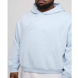 High Quality 450Gsm Thick pullover <b>Hoodie</b> for <b>men's</b> 100% Cotton Oversized Boxy Fit breathable Custom Drop Shoulder <b>man</b> <b>Hoodie</b> - Product Image 1